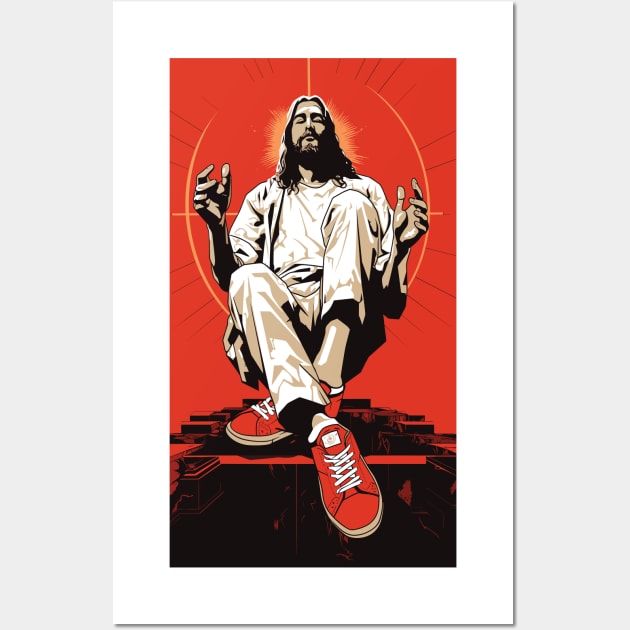 Skate Jesus Wall Art by Kid Relic